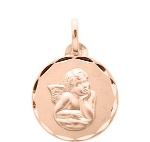 Médaille Ange Or Rose 